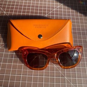 Sun Buddies Ethan acetate sunglasses in orange